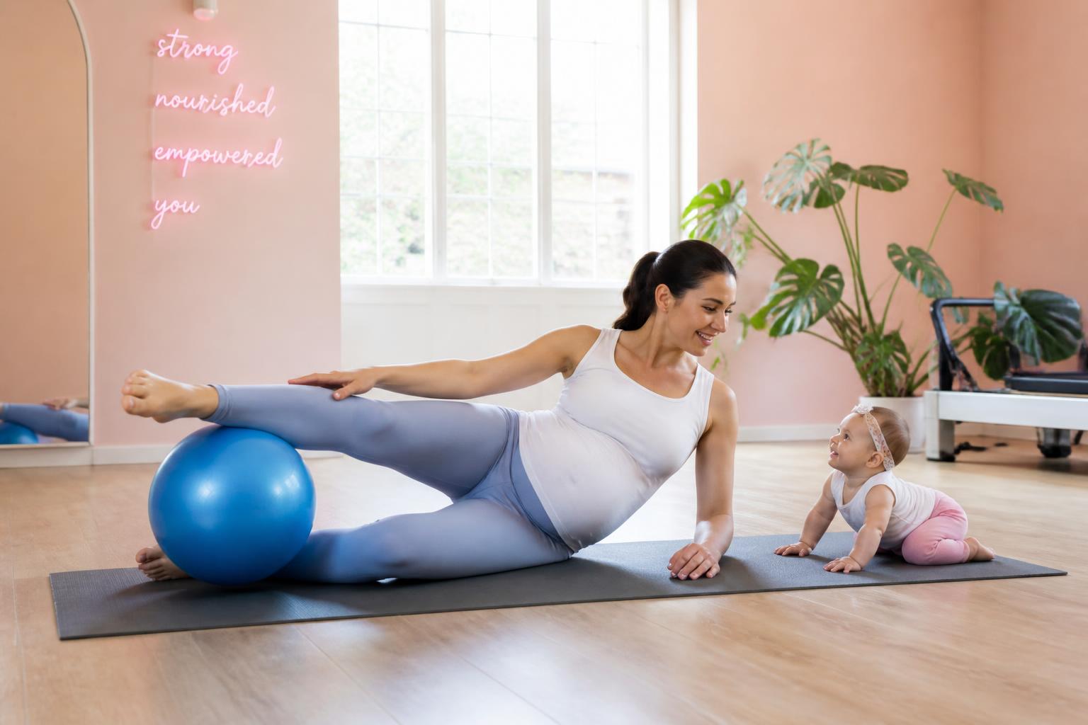 Formação em Pilates para Gestantes e Baby Pilates